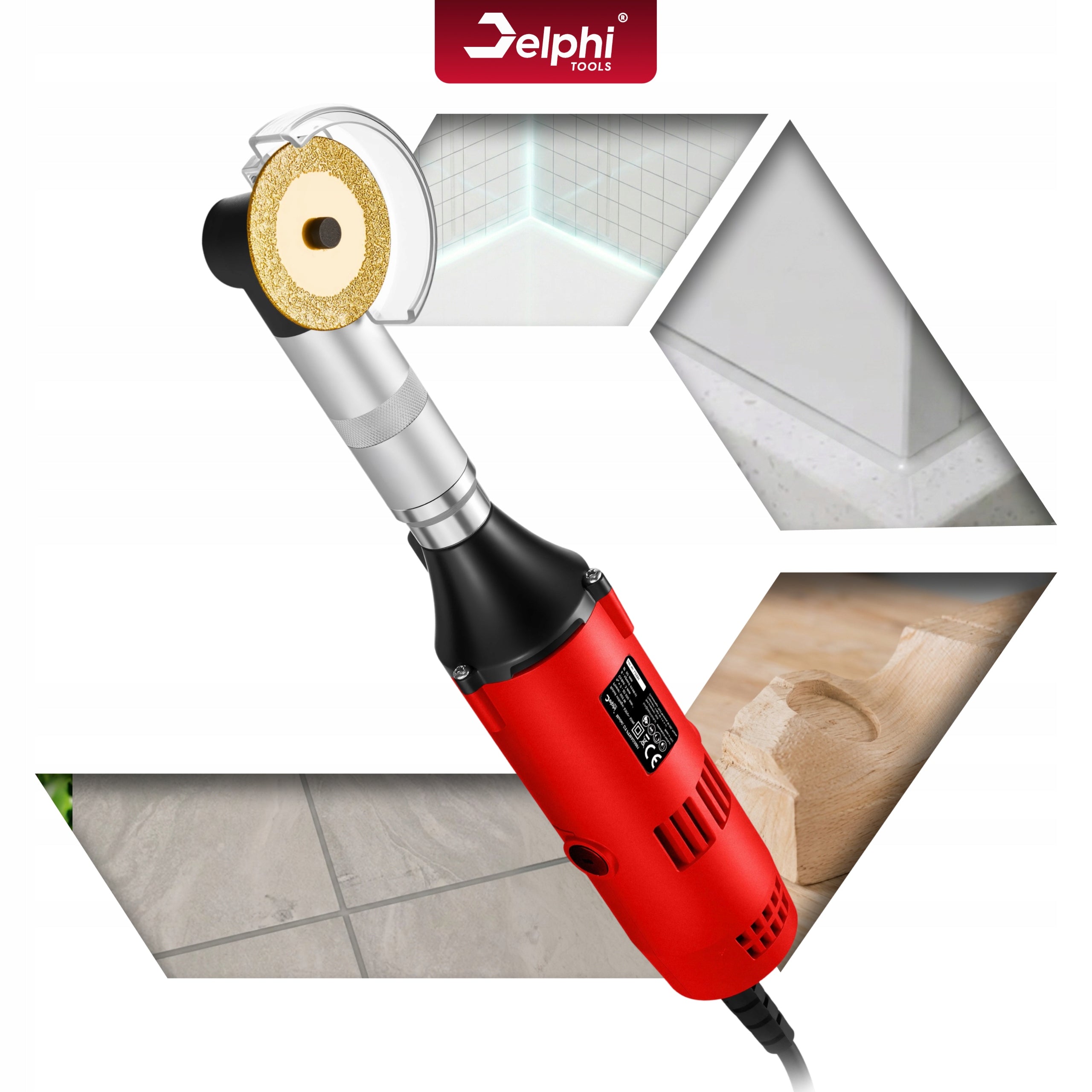 MINI ANGLE GRINDER PRECISION NETWORK 500W DISCS ADJUSTMENT ACCESSORIES Kind angle grinder