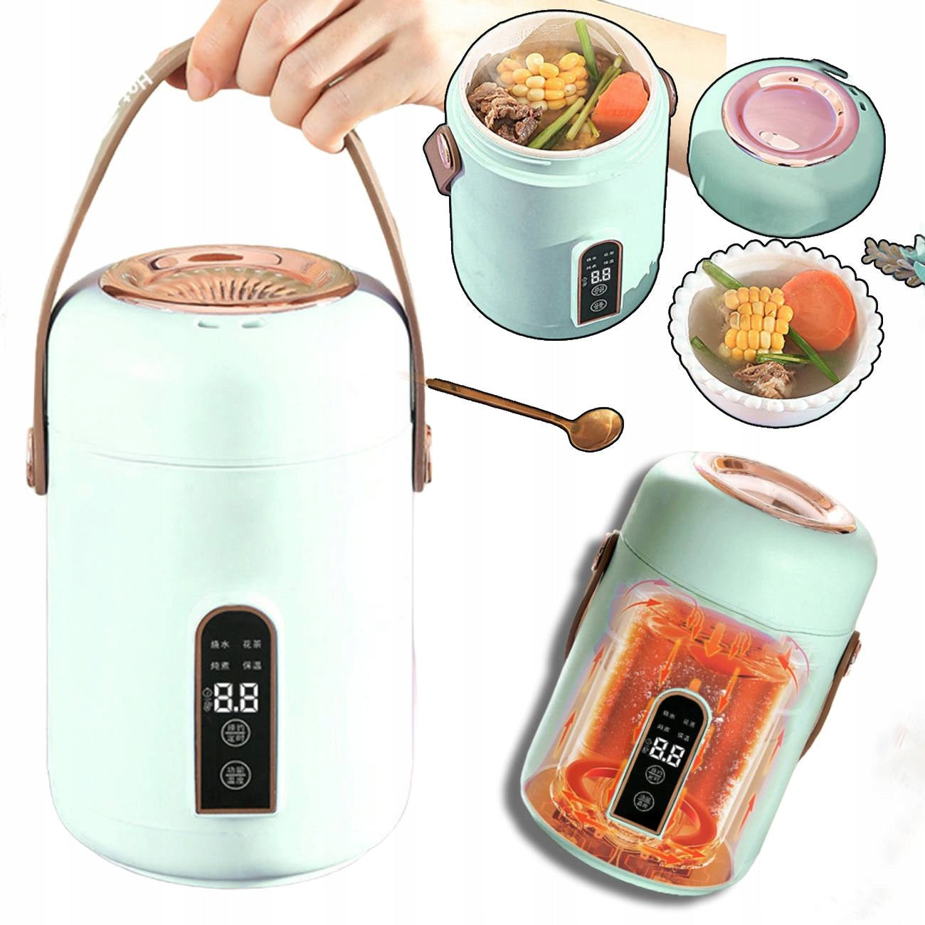 MINI APPLIANCE!!!!!! FOR COOKING RICE EFFICIENT INSULATED HEATING