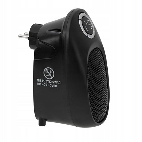 MINI CONTACT OUTLET FAN 1500W BLACK BATHROOM Brand no brand