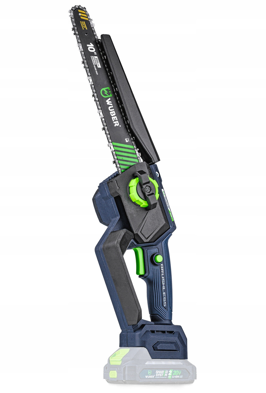 MINI CORDLESS CHAINSAW FOR BRANCH 1000W GUIDES Packaging status original