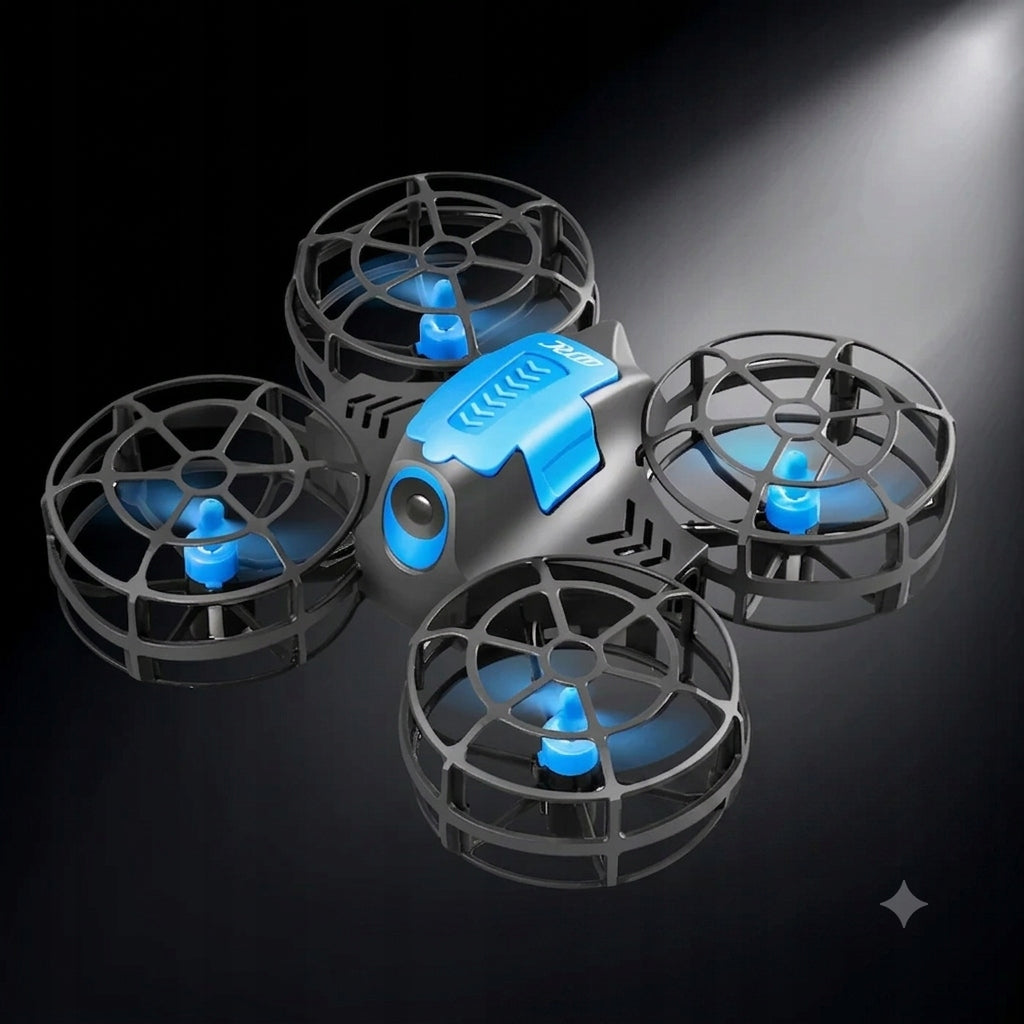 MINI DRONE FOR CHILDREN REMOTE CONTROLLED UFO LED HOVER CASE 2 BATTERIES GIFT Manufacturer code 4D-V18