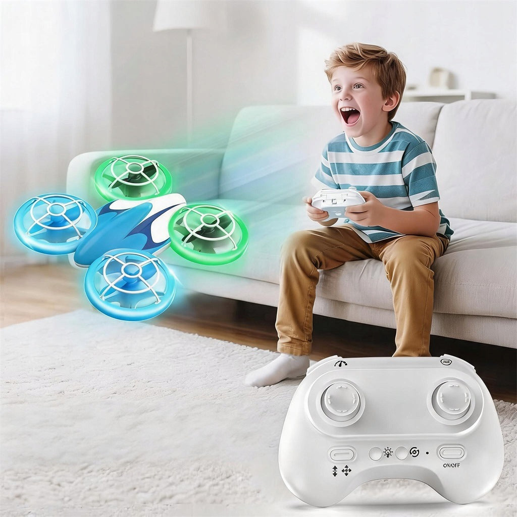 MINI DRONE WITH LED LIGHTING REMOTE CONTROL STUNTS 360° FOR BABY GIFT Manufacturer code adsfdgdfhd