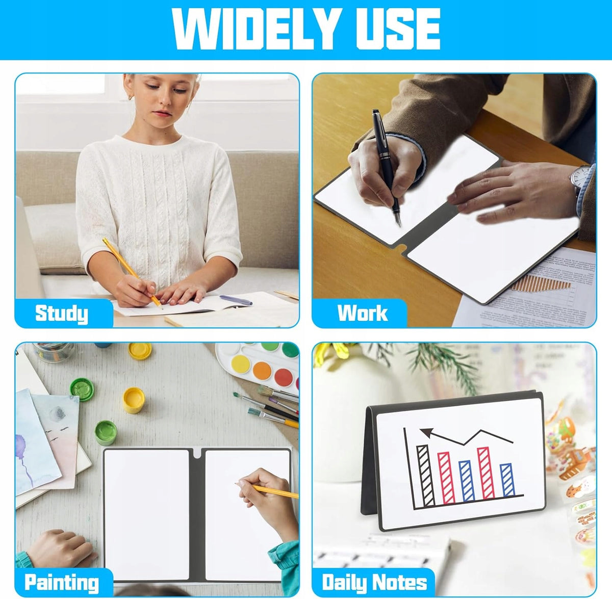 MINI DRY ERASE BOARD A5 PORTABLE NOTEBOOK WITH ACCESSORIES Brand no brand