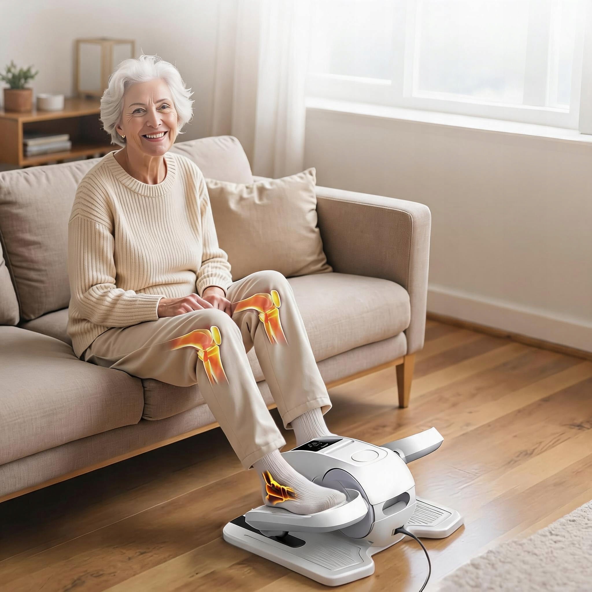 MINI ELECTRIC ELLIPTICAL CROSS TRAINER UNDER DESK ROTOR FOR SENIOR REHABILITATION Packaging status original