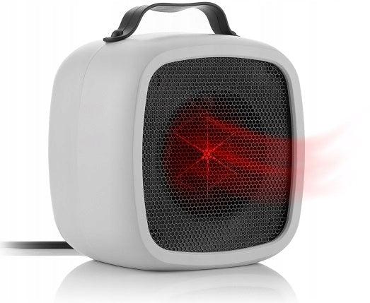 MINI ELECTRIC HEATER 500W – FOR SMALL ROOMS - WHITE EAN (GTIN) 8435527823597