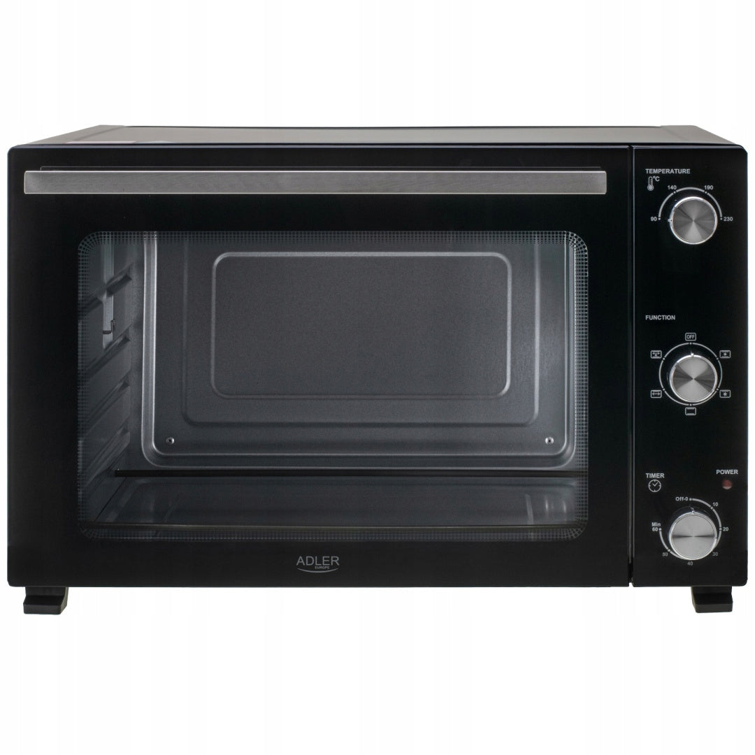 MINI ELECTRIC OVEN 48L DIFFERENT THERMOCOUPLE GRATE SPIT BLACK EAN (GTIN) 5908256832404