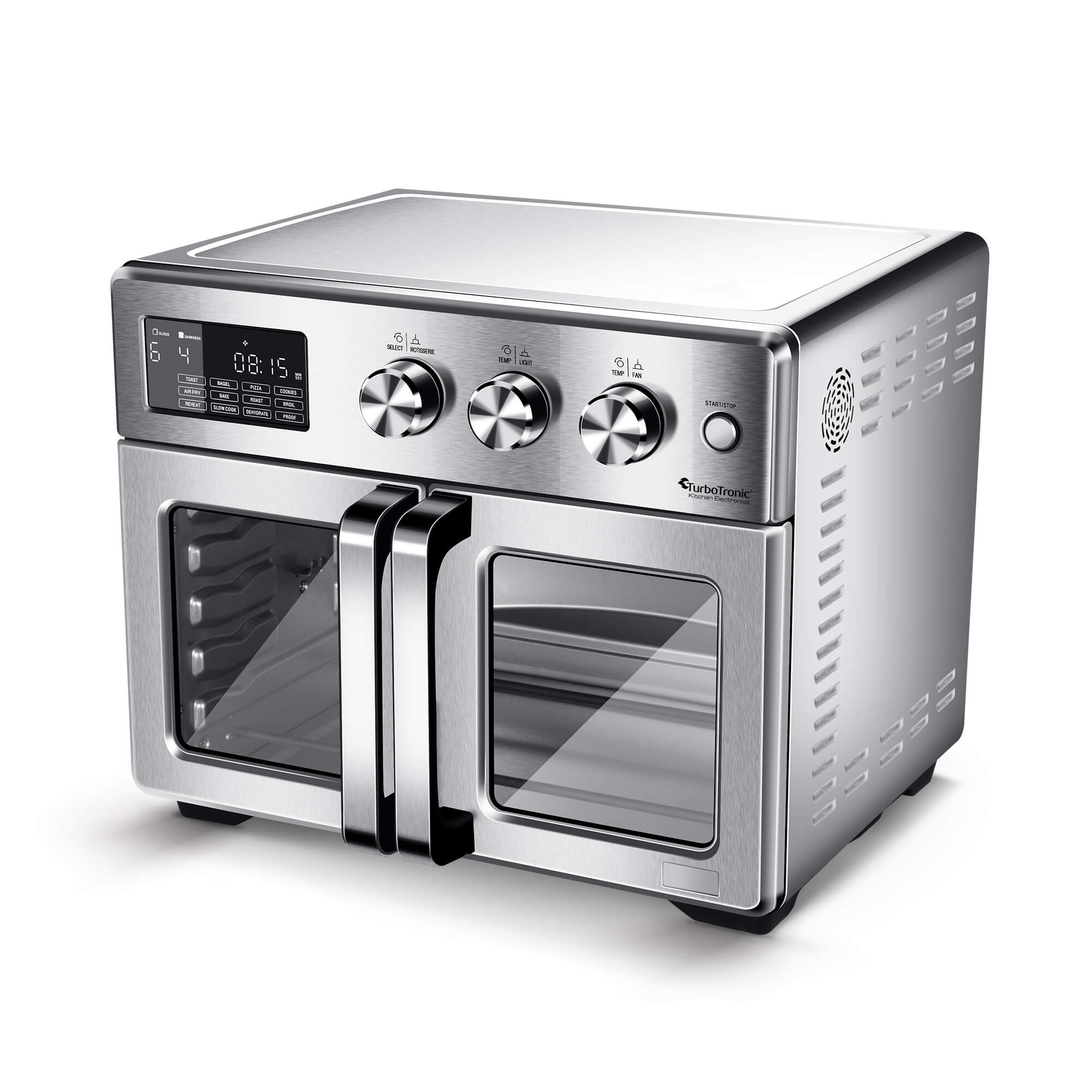 MINI ELECTRIC OVEN AIR FRYER DEHYDRATOR 32L GRILL 1700W Model TT-AFD32 SILVER