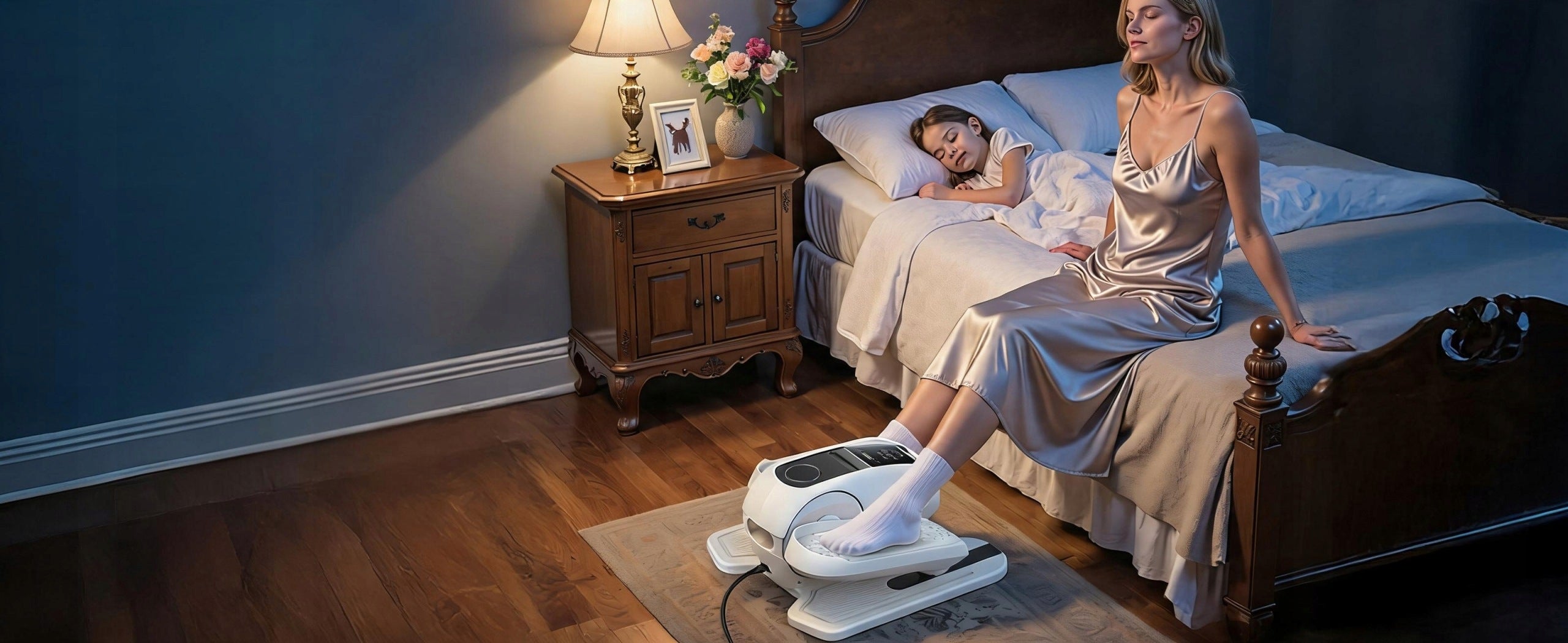 MINI ELLIPTICAL CROSS TRAINER ELECTRIC ELLIPTICAL TRAINER 12 GEARS LCD SENIOR MASSAGE Brand no brand