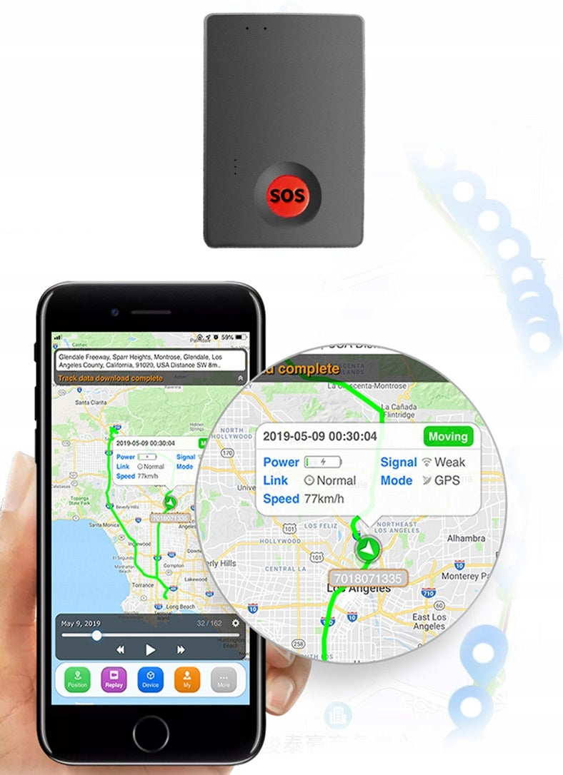 MINI GPS LOCATOR SINOTRACK ST904 1200mah SERVER APP WITHOUT SUBSCRIPTION Manufacturer code 904