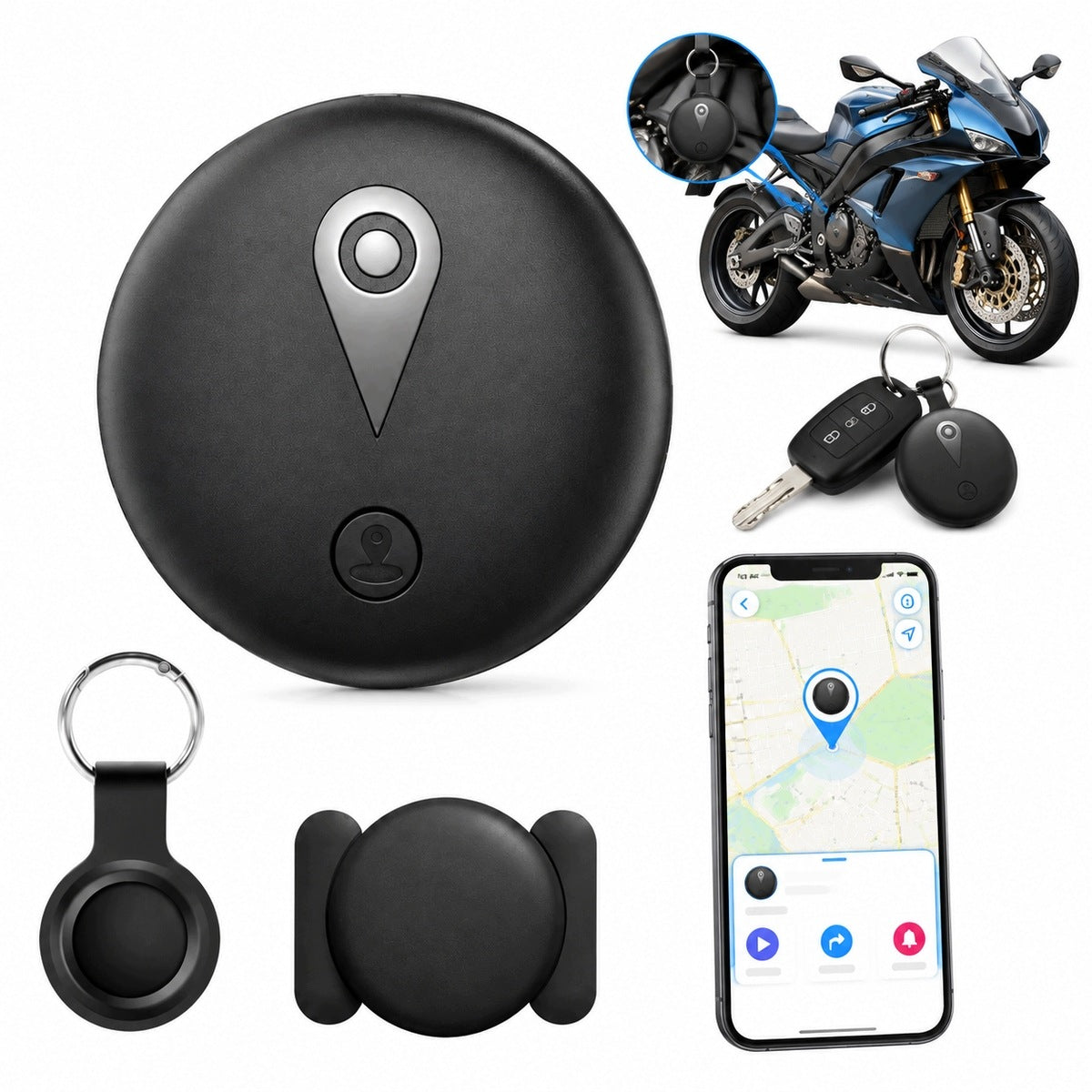 MINI GPS LOCATOR WITHOUT SUBSCRIPTION TRACKING BABY BIKE CAR
