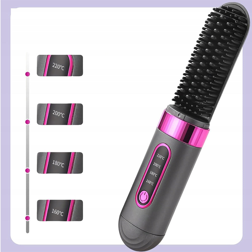MINI HAIR STRAIGHTENER 4 TEMP REMOVES FRIZZ DOES NOT ELECTRIFY DELICATE Manufacturer code BE037