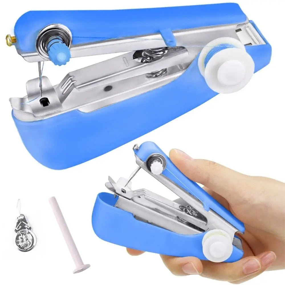 MINI HAND SEWING MACHINE NEEDLE THREAD MANUAL