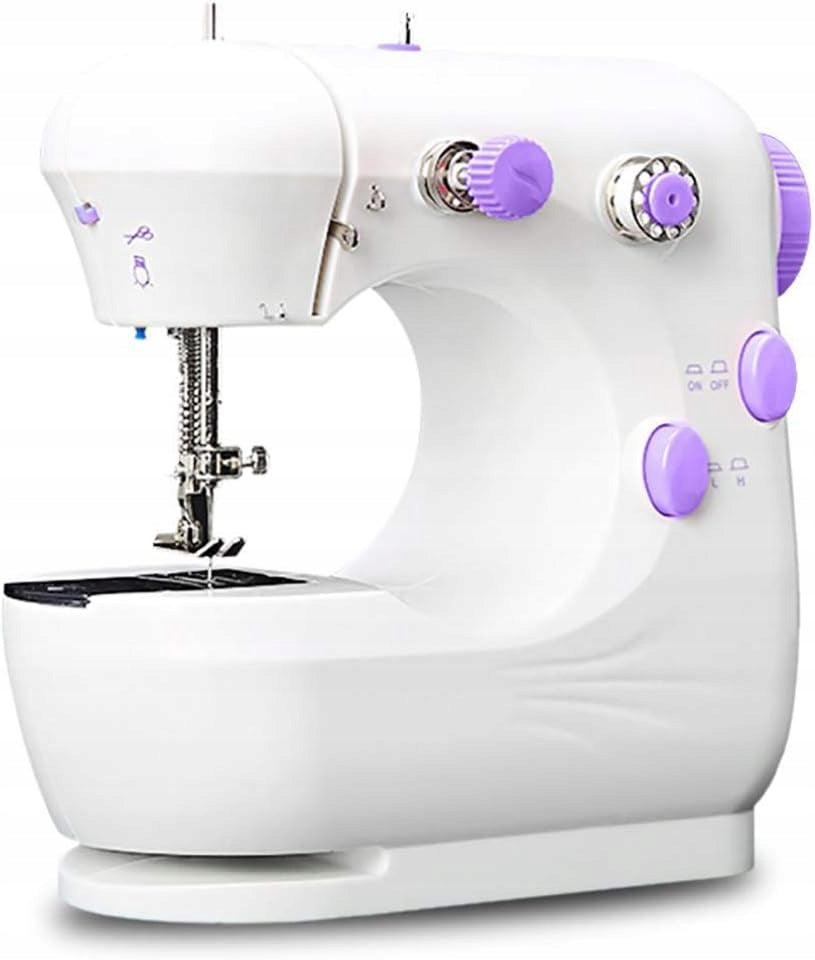 MINI HOME SEWING MACHINE 12 STITCH STITCHES PORTABLE WITH PEDAL Brand no brand