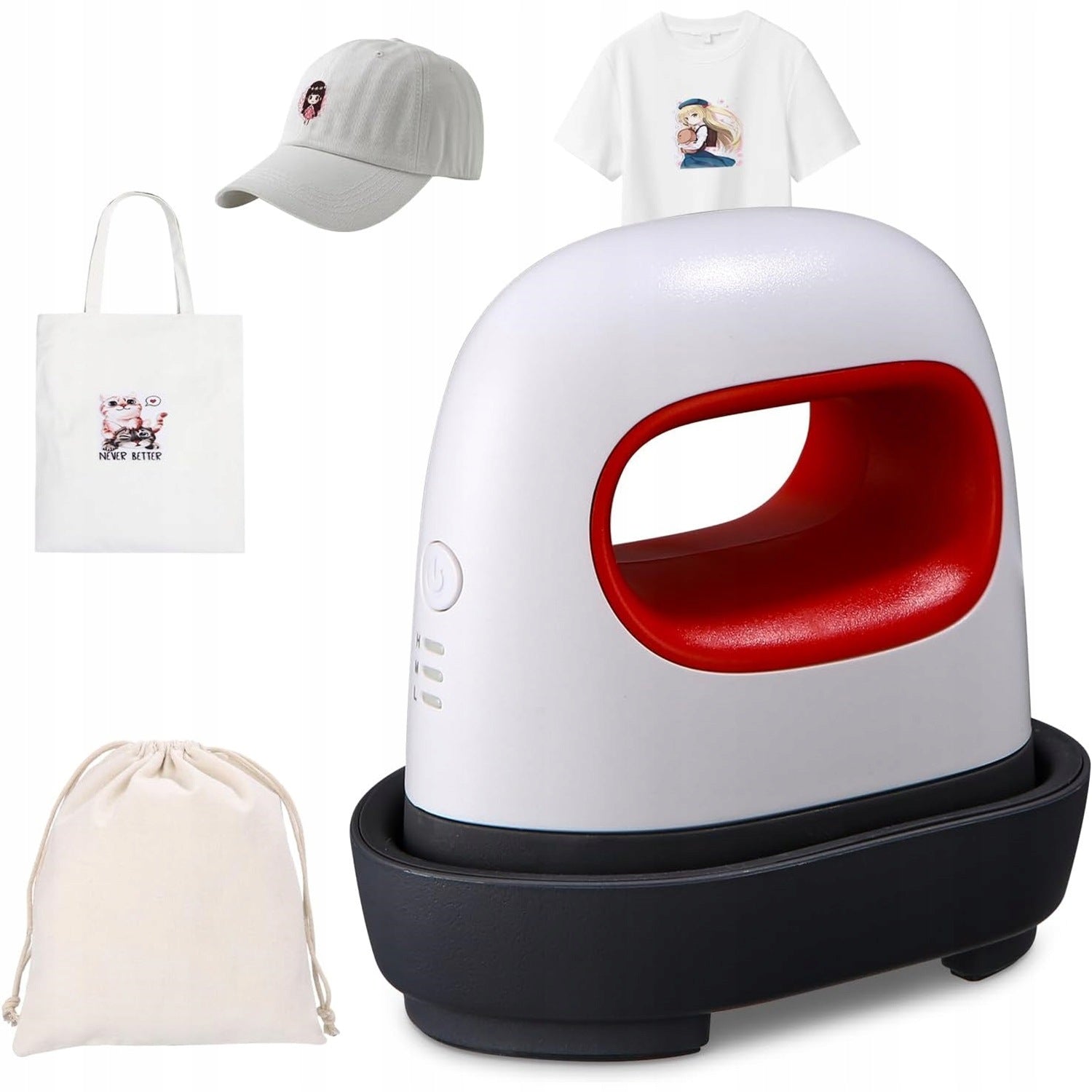 MINI IRON THERMAL PRESS FOR HTV FILM PORTABLE FOR 150W T-SHIRTS