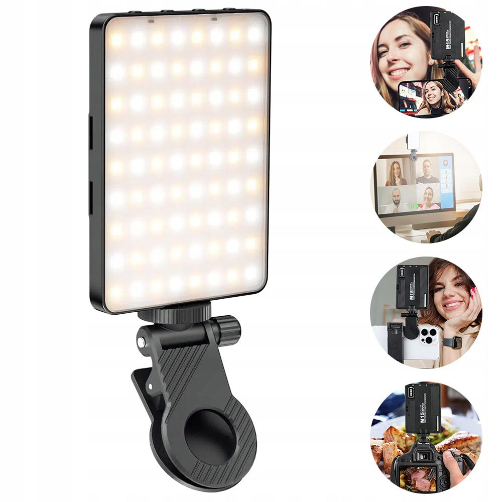 MINI LAMP FOR LED PHONE M15 VIDEO CAMERA ACCESSORIES LIGHT PAINTING Product weight with unit packaging 0.162 kg