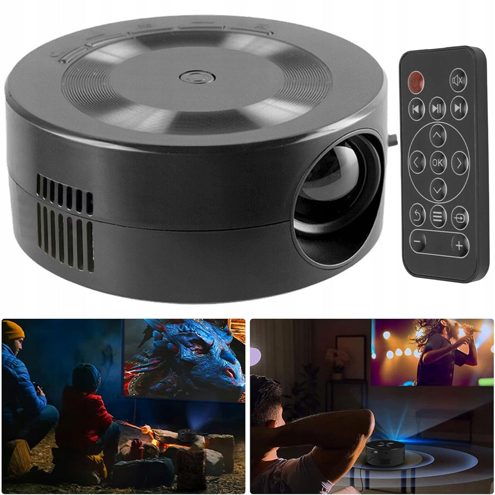 MINI LED PROJECTOR FOR PHONE, PORTABLE SMALL HOME PROJECTOR 1080P, 10W
