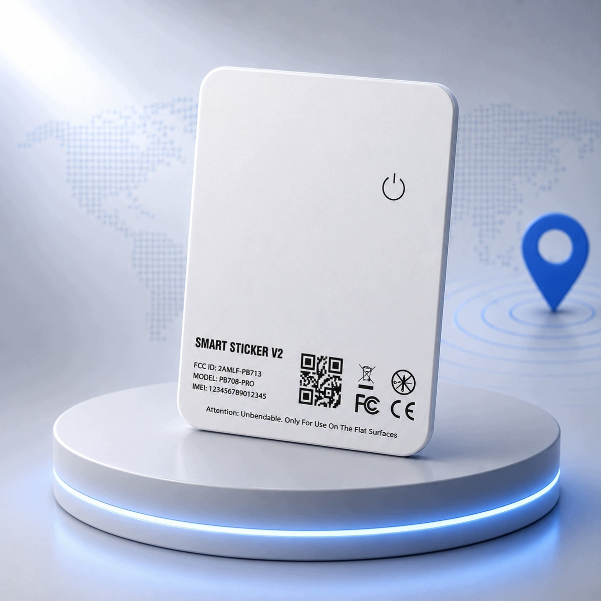 MINI LOCATOR Sticker Tag Bluetooth Tracking iOS Android 12 months Packaging status original