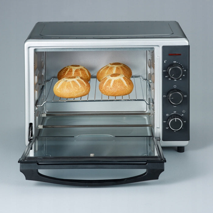 MINI OVEN 30L THERMOCOUPLE SPIT 1600W BLACK SEVERIN TO2056 Brand Severin