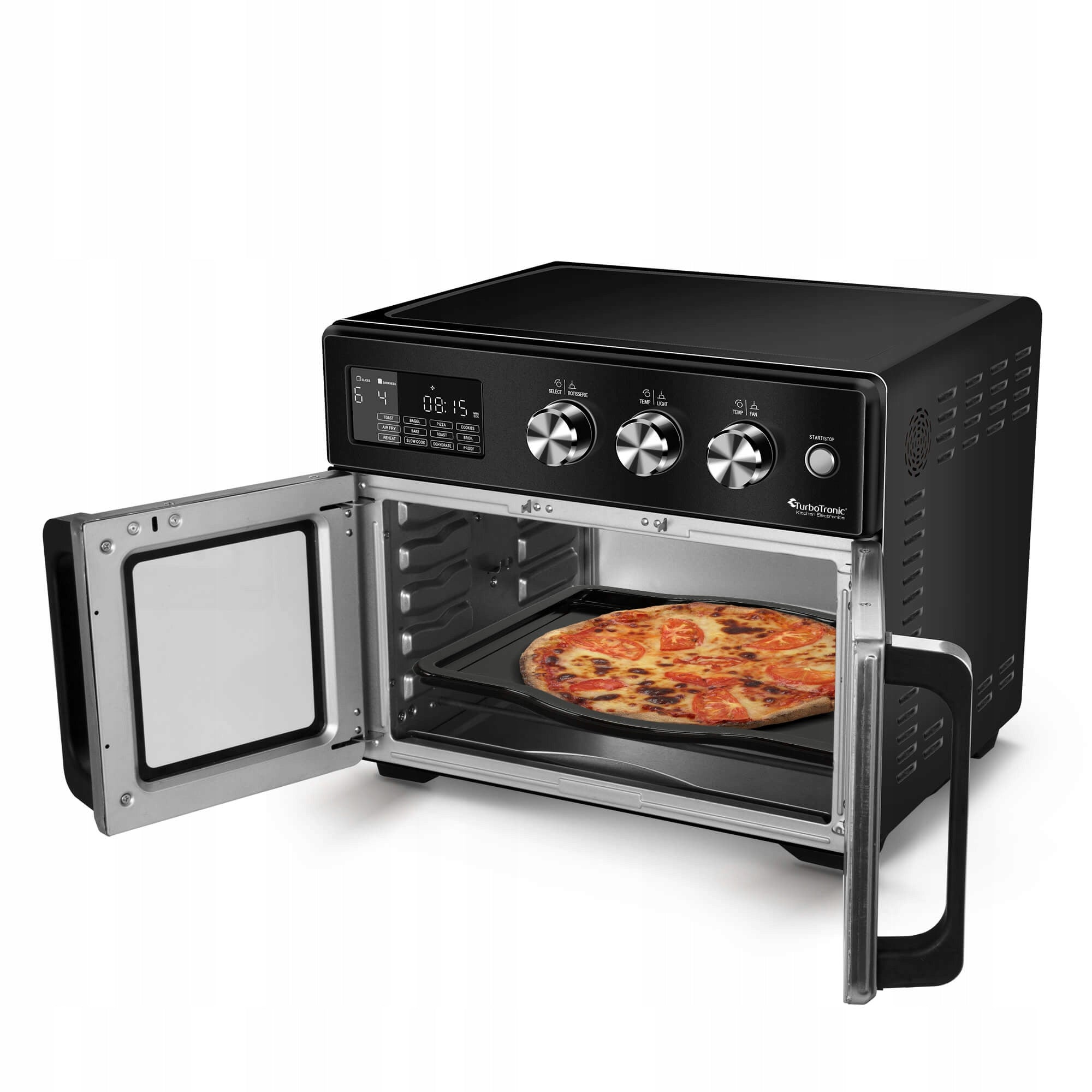 MINI OVEN AIR FRYER DEHYDRATOR 32L GRILL 1700W Model TT-AFD32 BLACK
