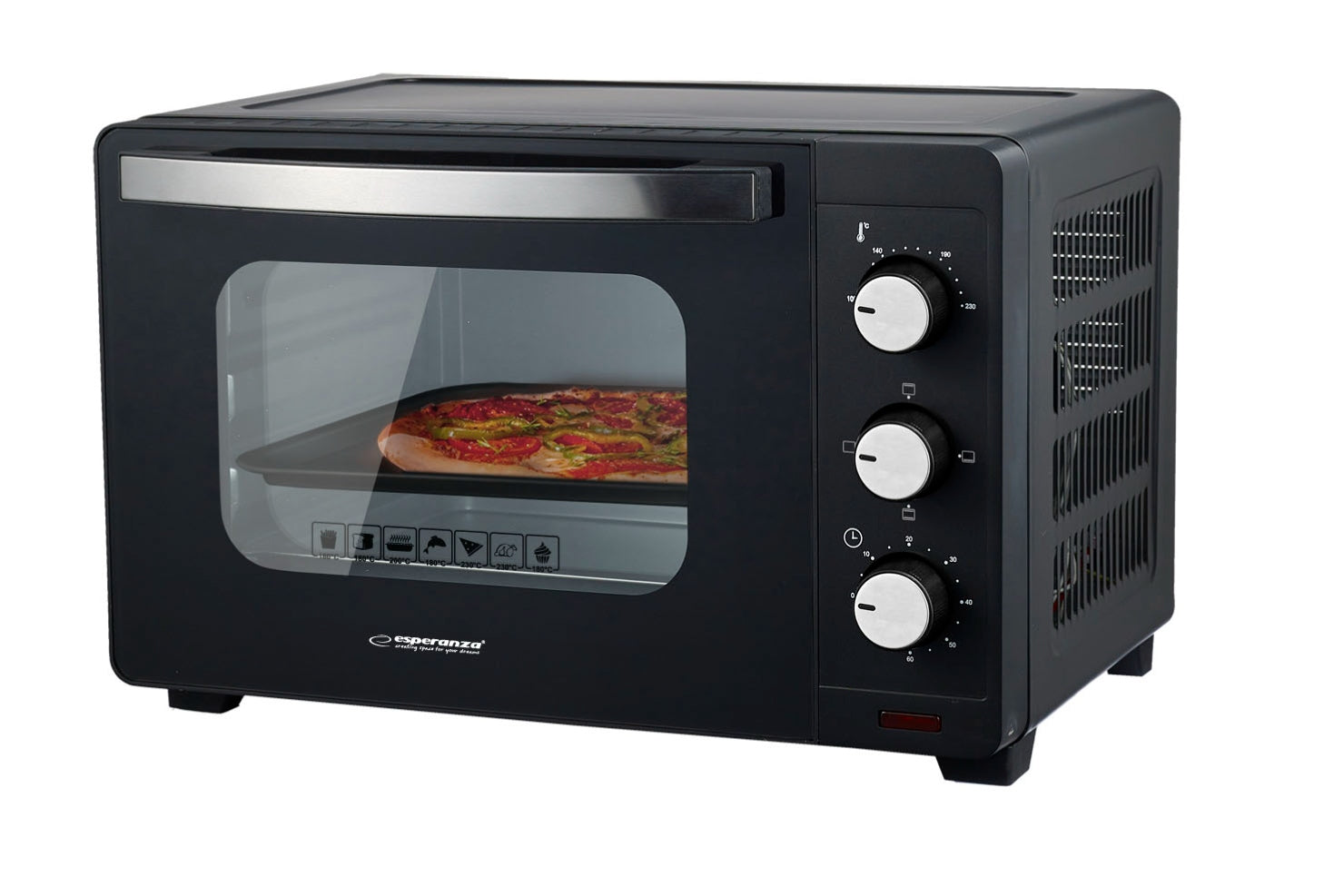 MINI OVEN ELECTRIC STOVE POWERFUL 20L Manufacturer code MINI PIEKARNIK  20L P-01