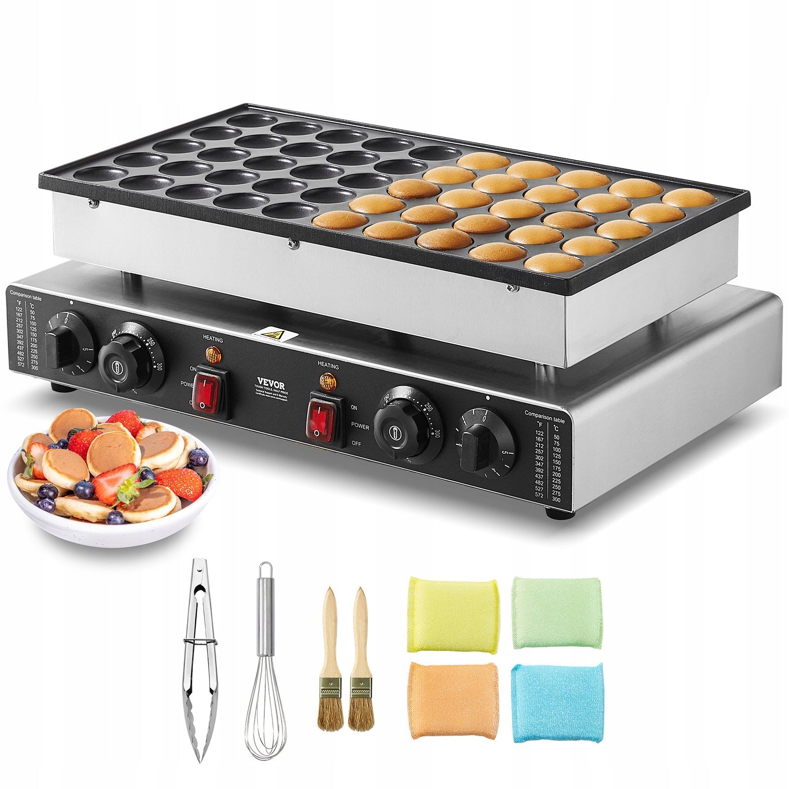 MINI PANCAKE MAKER COMMERCIAL DUTCH MINI BAKING MACHINE