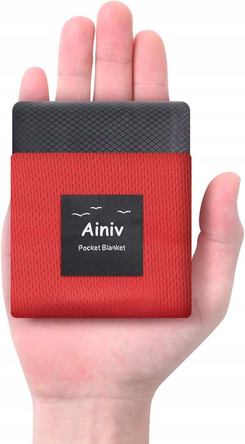 MINI PICNIC BLANKET ULTRALIGHT 110 x 140cm SAND RESISTANT BEACH BLANKET