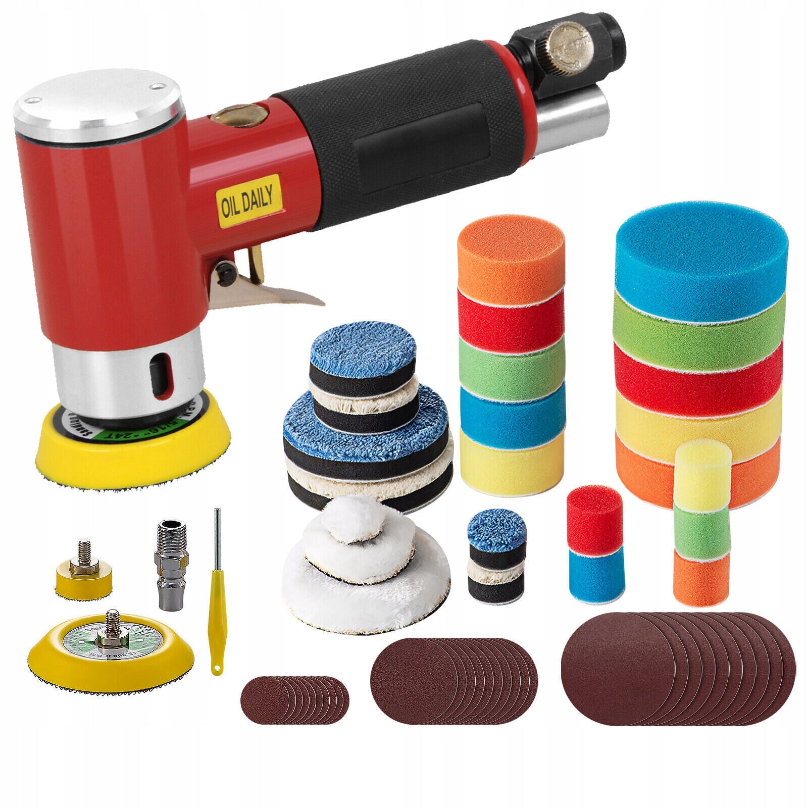 MINI PNEUMATIC OSCILLATING POLISHER ECCENTRIC AIR GRINDER Brand no brand