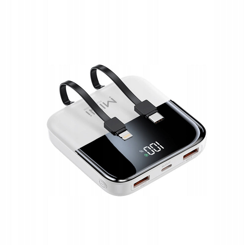 MINI POWERBANK 10000mAh LIGHTWEIGHT POCKET PD FAST CHARGING WHITE Manufacturer code Powerbank