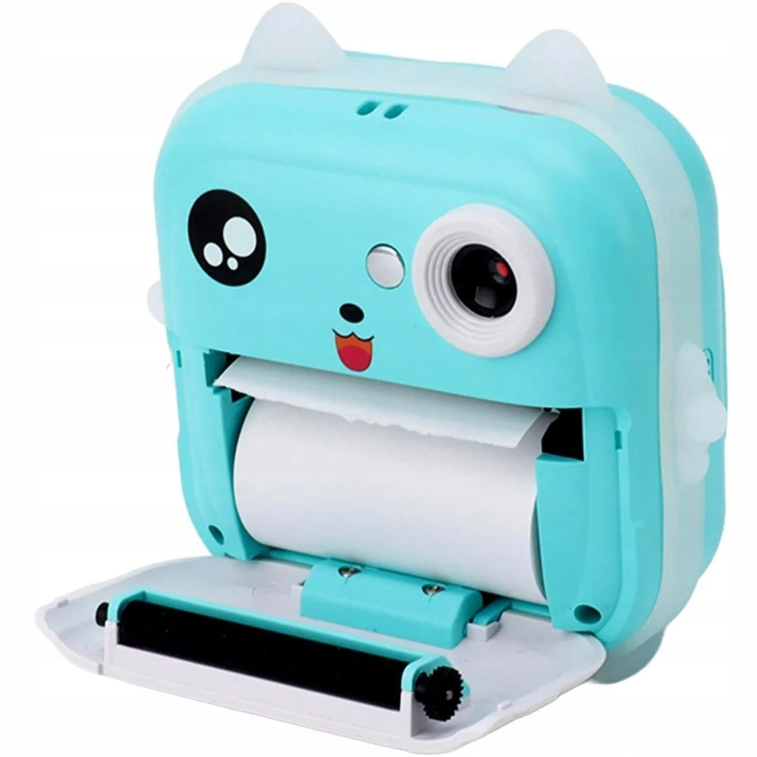 MINI PRINTER PRINT INSTANT THERMAL CAMERA 3 ROLLS Manufacturer code MINI DRUKARKA DRUKUŚ 3.0 NIEBIESKI