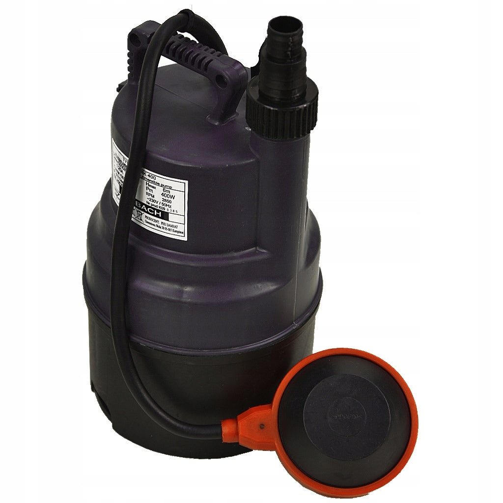 MINI PUMP WITH FLOAT FOR DIRTY WATER CLEAN RAINWATER 400W SMALL EFFICIENT Manufacturer Einbach