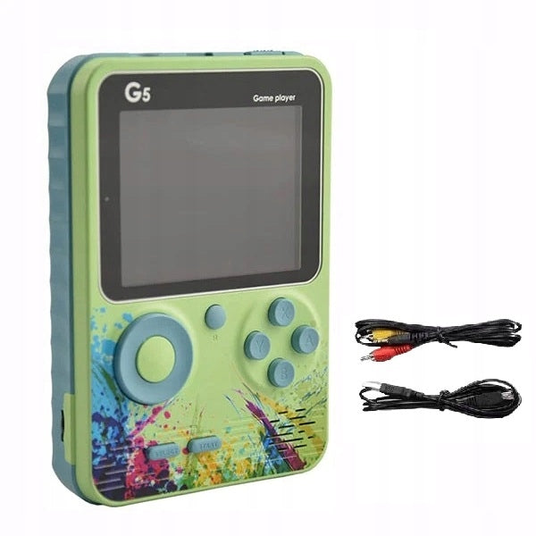 MINI RETRO GAMEBOY PORTABLE GAME CONSOLE 500 GAMES GAME AV TO TV CABLE Brand For Fun