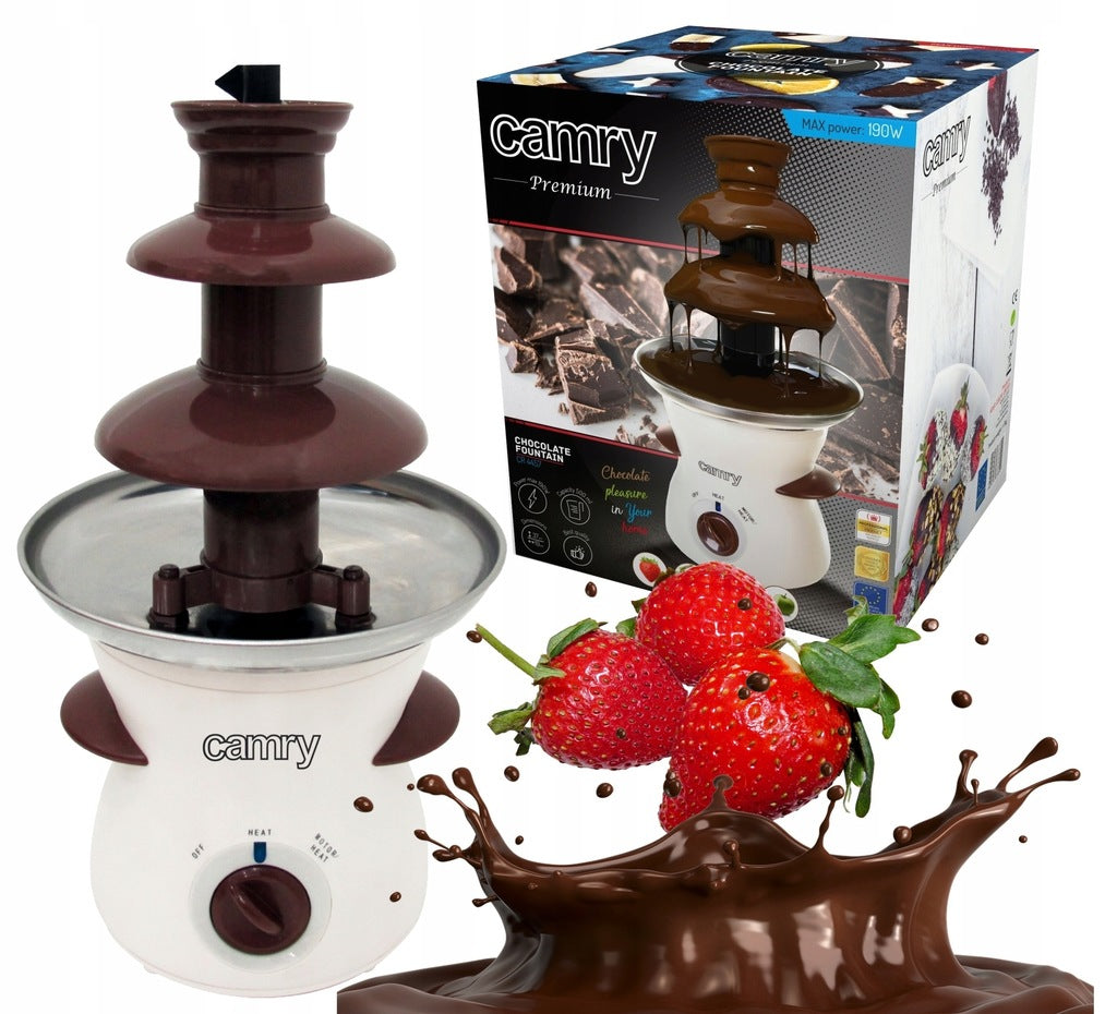 MINI SMALL CHOCOLATE FOUNTAIN 3 LEVELS SUPER QUALITY