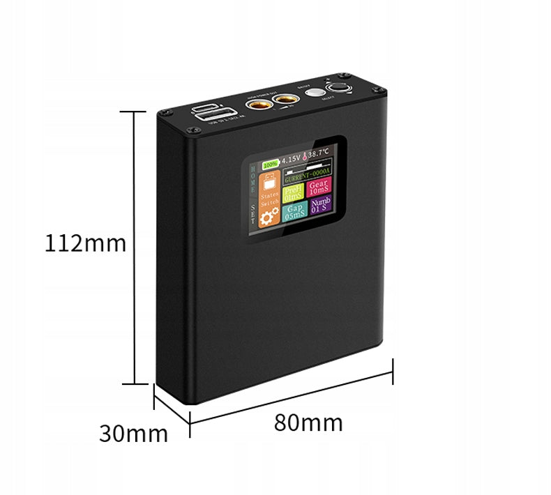MINI SPOT WELDING MACHINE LCD 5000MAH PORTABLE FOR 18650 DIY CELLS Additional features LCD display