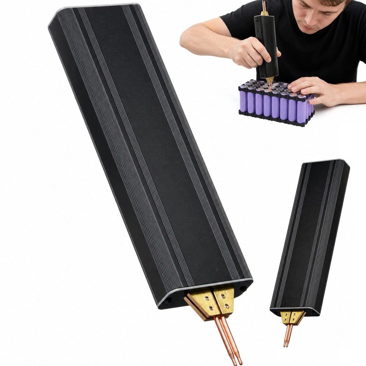 MINI SPOT WELDING MACHINE LCD 5000MAH PORTABLE FOR DIY CELLS