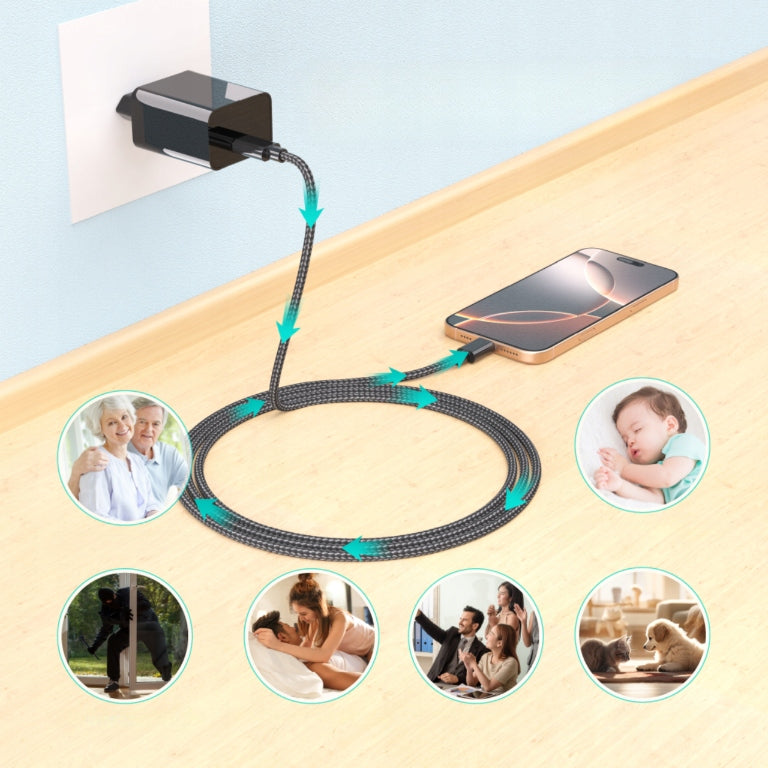 MINI SPY CAMERA HIDDEN IN USB CHARGER MOTION DETECTION Full HD Manufacturer code Kamera szpiegowska ładowarka zasilacz