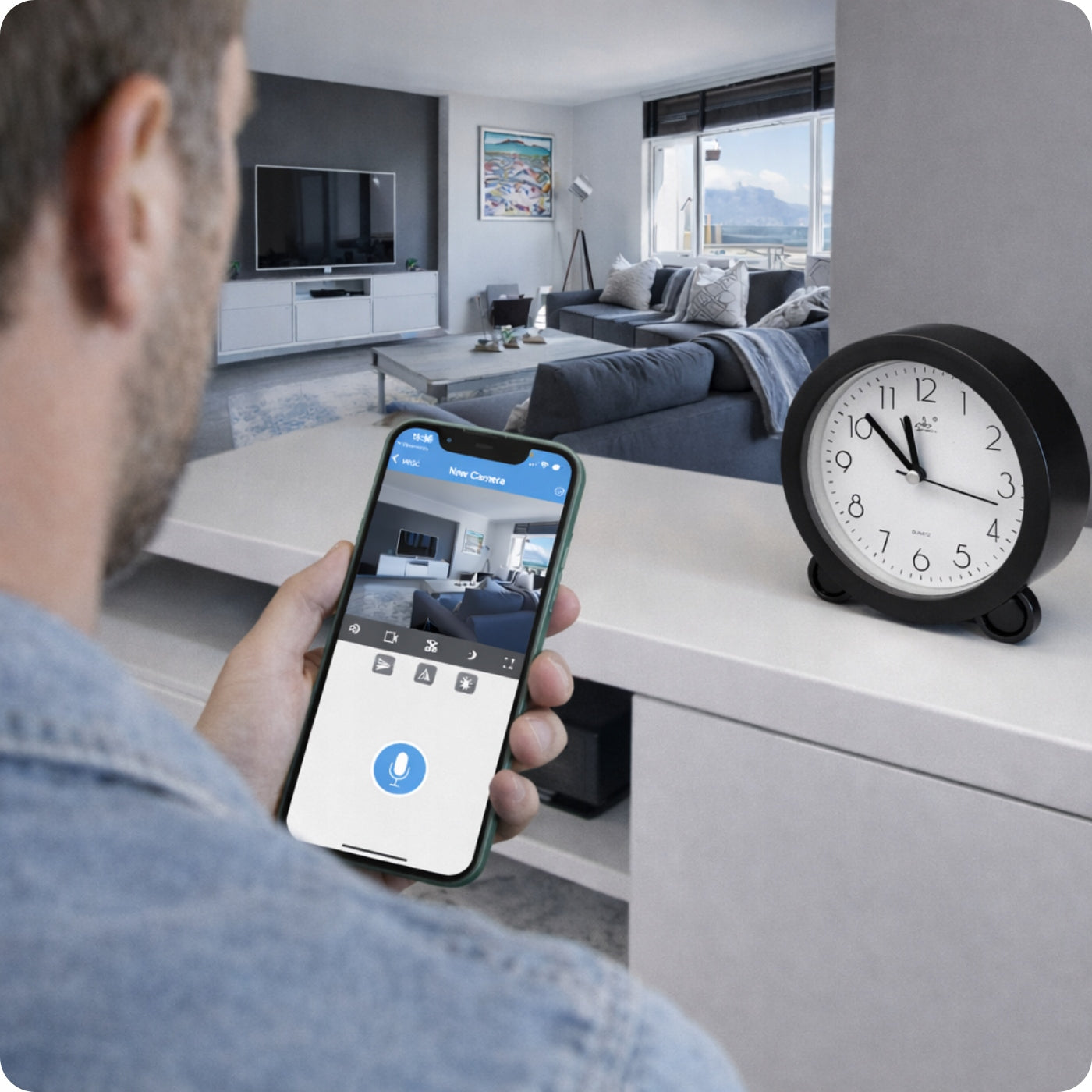 MINI SPY WIFI CAMERA IN WATCH MOTION SENSOR PREVIEW ON PHONE Brand Spreest