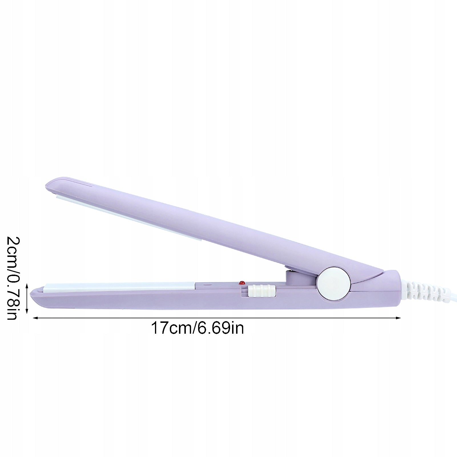 MINI STRAIGHTENER HAIR CURLER TOURIST TRAVEL SMALL FOR CURLS Packaging status original