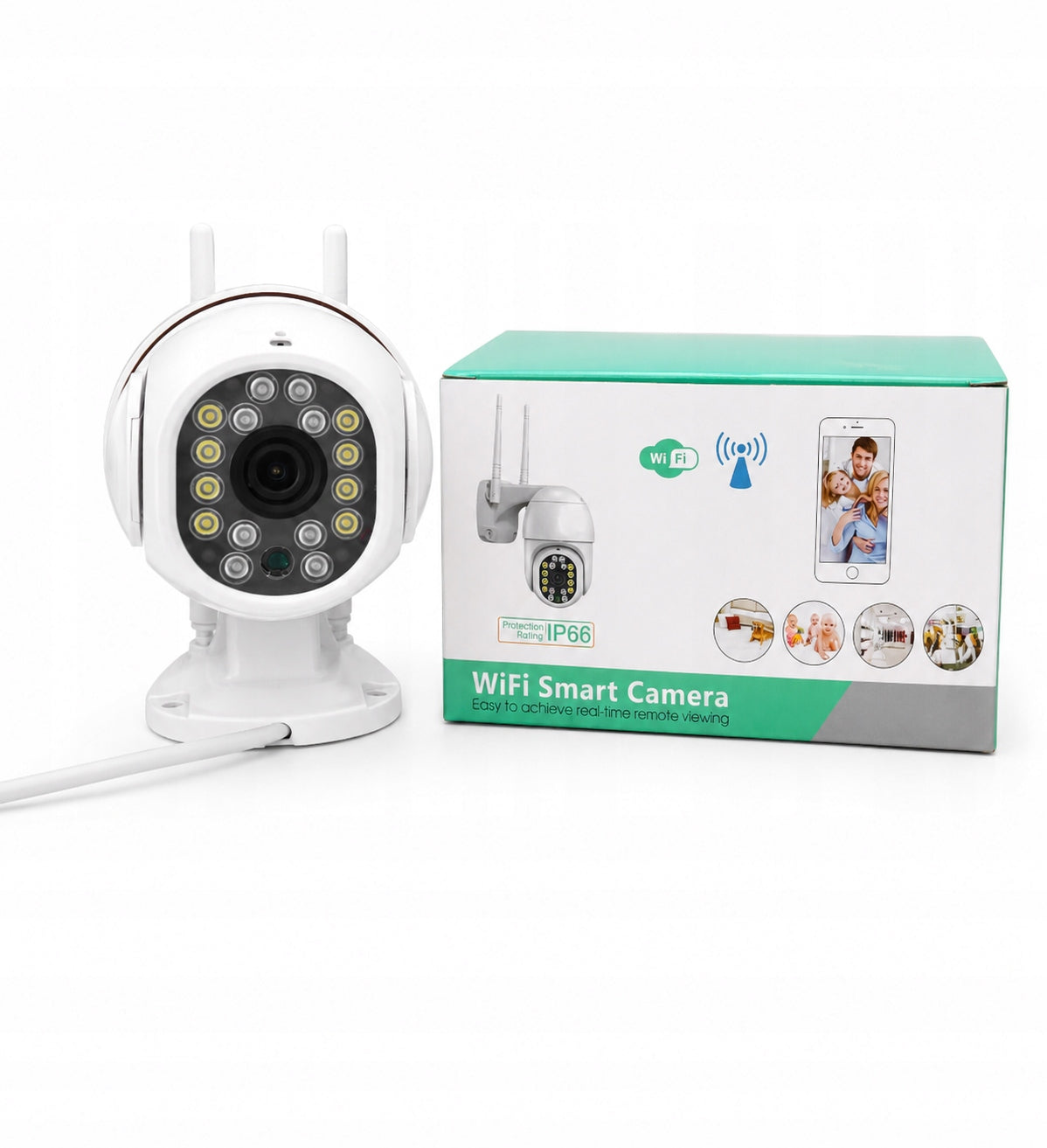 MINI SURVEILLANCE CAMERA SMART OUTDOOR MOTION SENSOR FULL HD WIFI IP66
