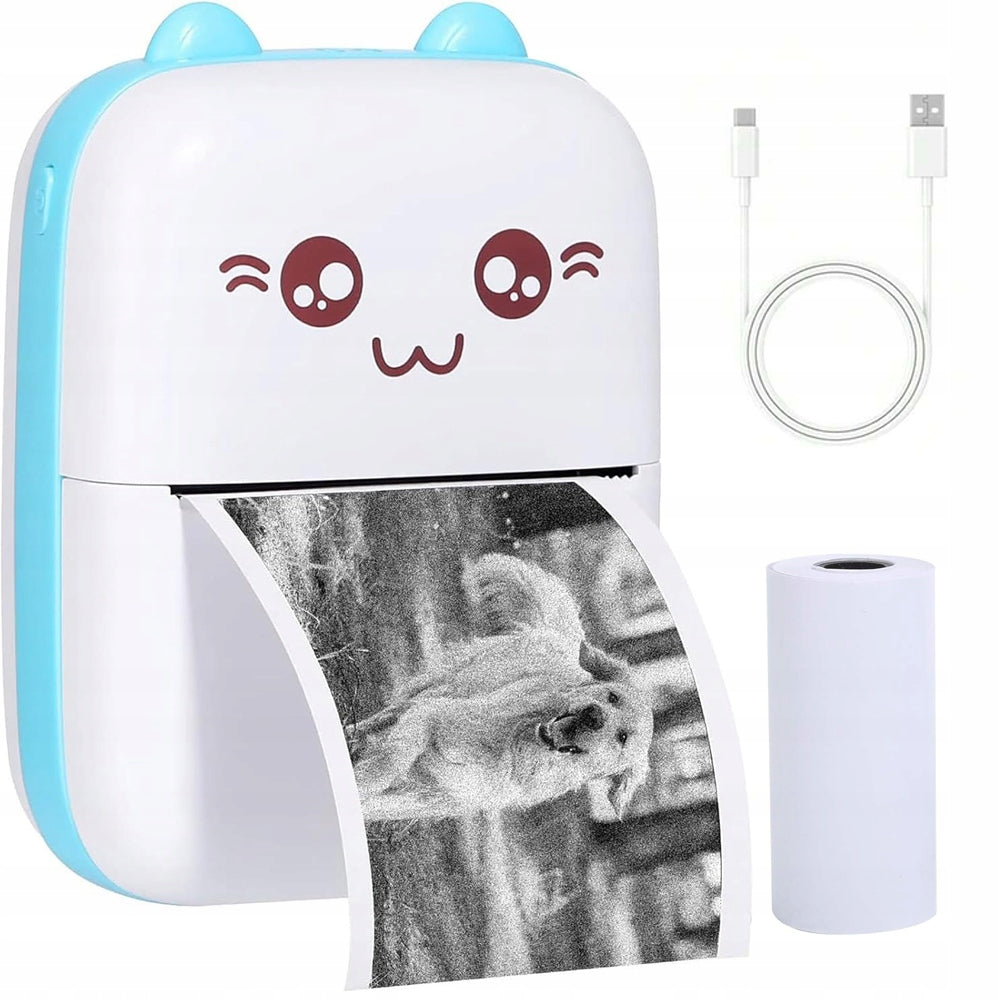 MINI THERMAL PRINTER WIRELESS PORTABLE PRINTER FOR NOTE PHOTOS
