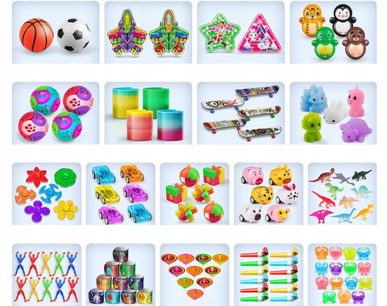 MINI TOYS TO FILL PINATA AWARDS FOR SCHOOL FOR BIRTHDAY 120el Brand no brand