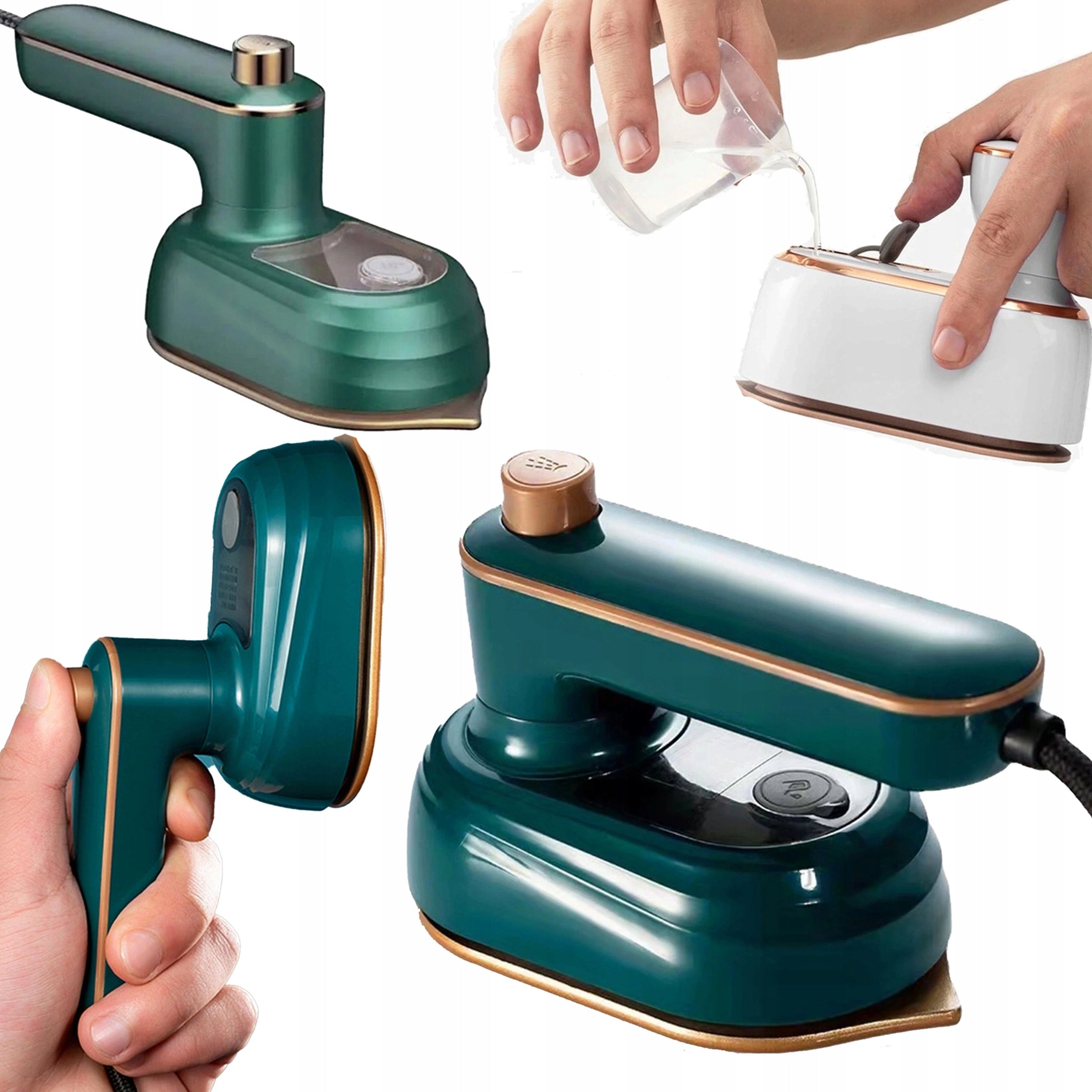 MINI TRAVEL IRON PORTABLE FOLDABLE TRAVEL VERY LIGHT