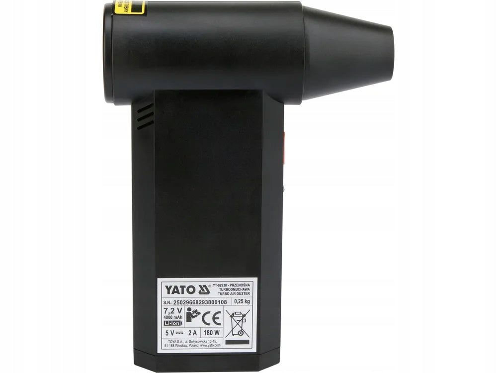 MINI TURBO BLOWER 135000 RPM 4000MAH FOR BLOWING ELECTRONICS Output 100 m3/min