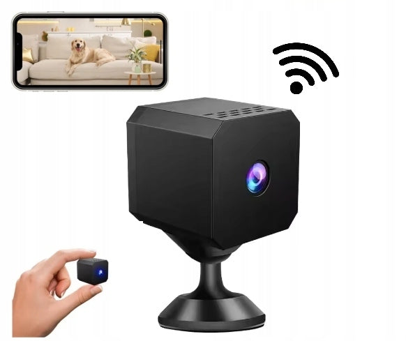 MINI WIFI SPY CAMERA HIDDEN REMOTE VIEWING MOTION SENSOR FOR HOME