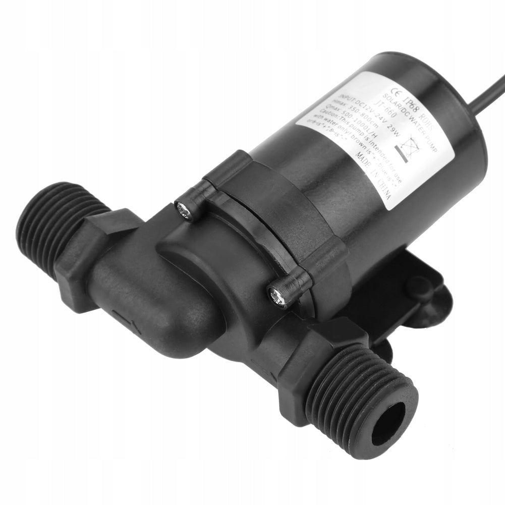 MINIATURE BRUSHLESS DC WATER PUMP FOR SOLAR WATER 24V