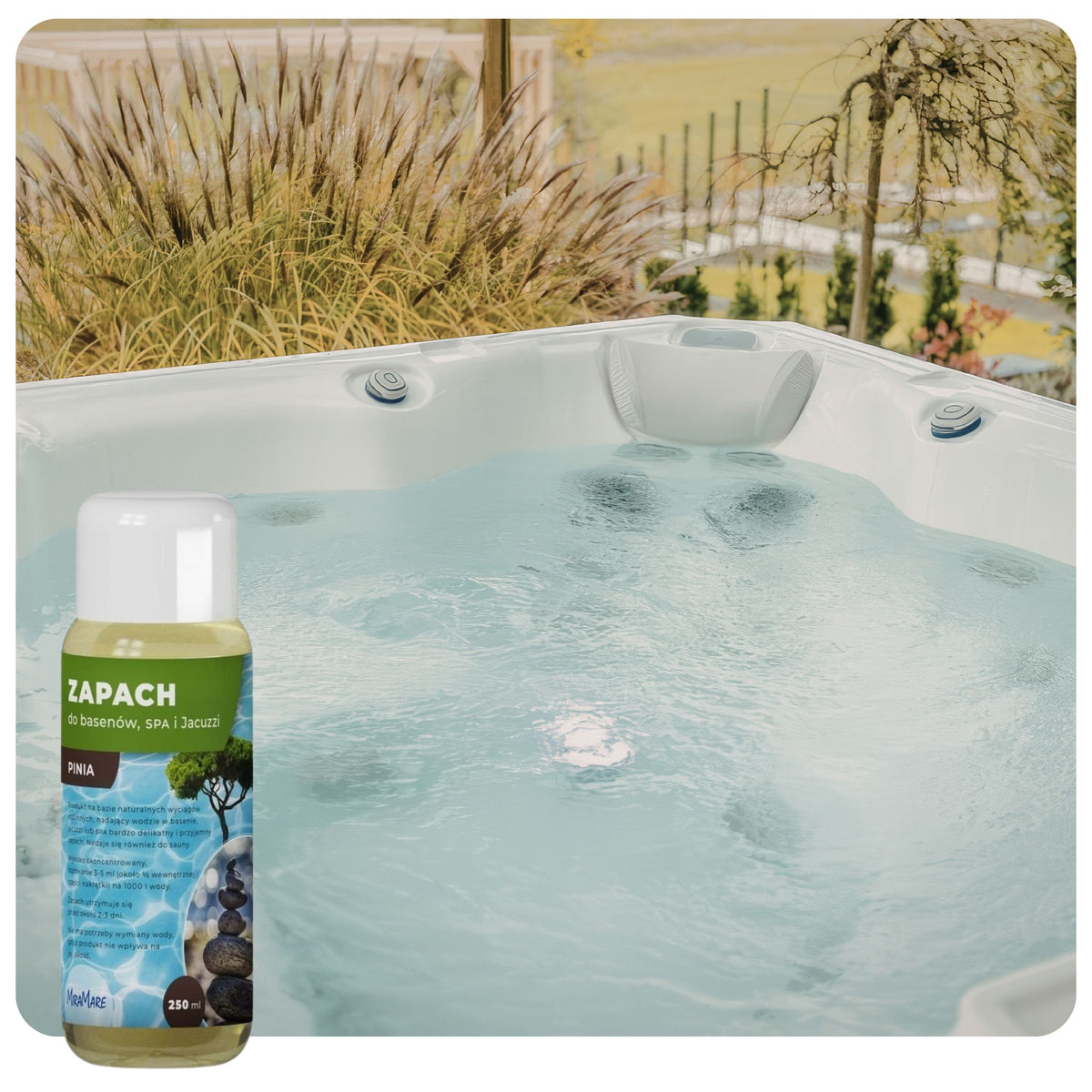 MIRAMARE Scent for SPA jacuzzi swimming pool PINIA 250ml concetrate Packaging status original