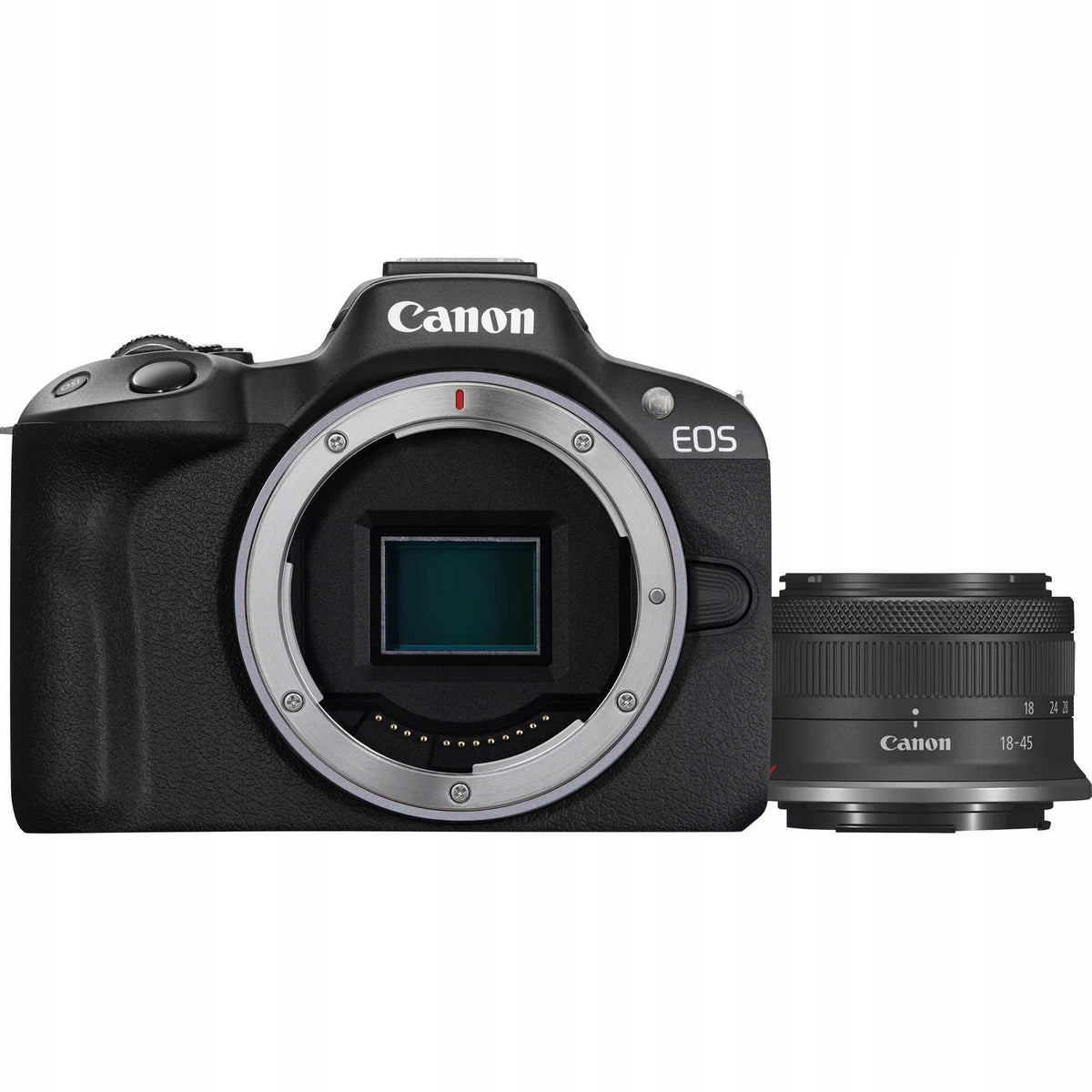 MIRRORLESS CAMERA CANON EOS R50 RF-S 18-45mm F4.5-6.3 IS STM READER Manufacturer code ACFCANEOSR50RFS1845ISSTM