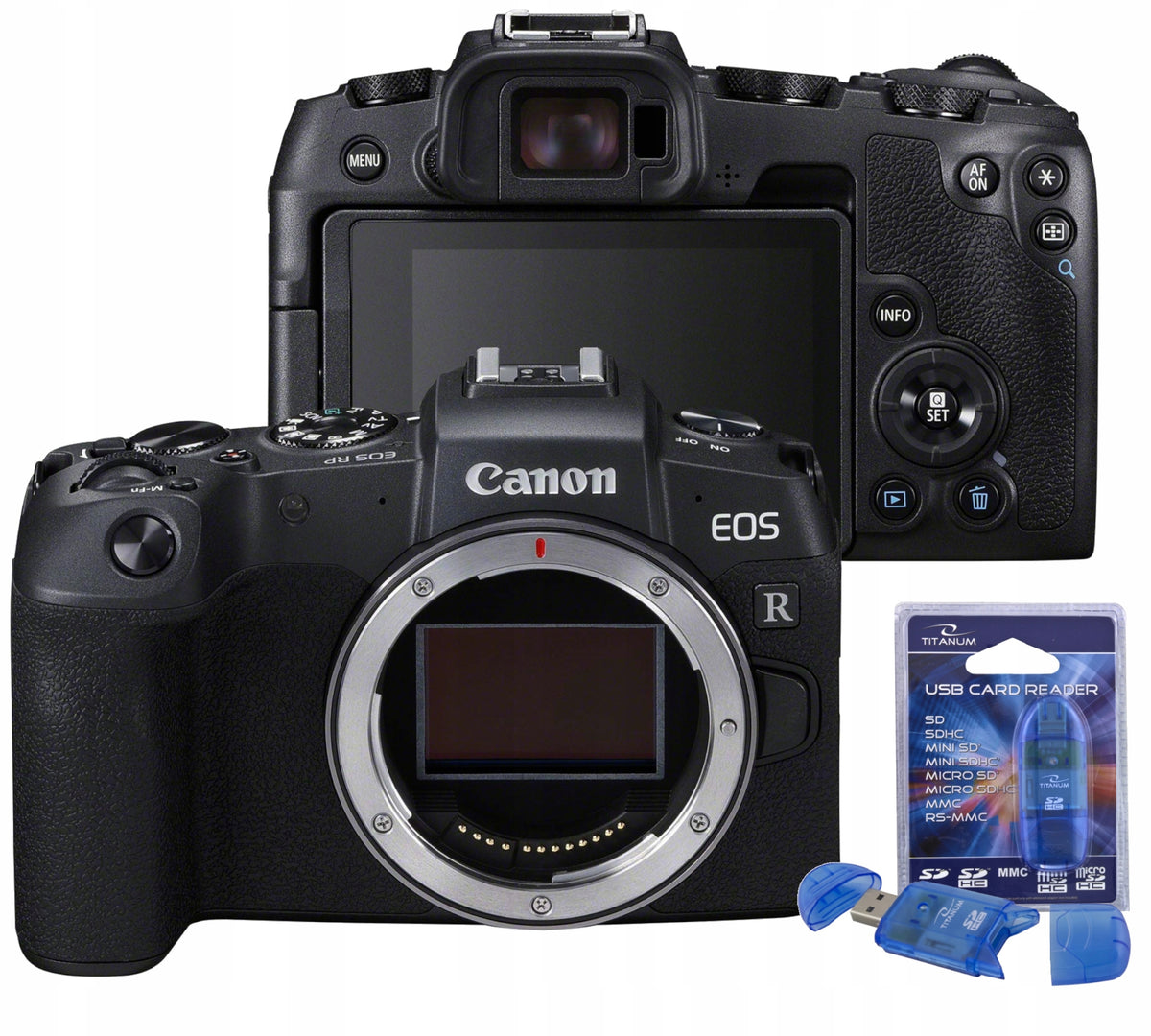 MIRRORLESS CAMERA CANON EOS RP BODY + READER