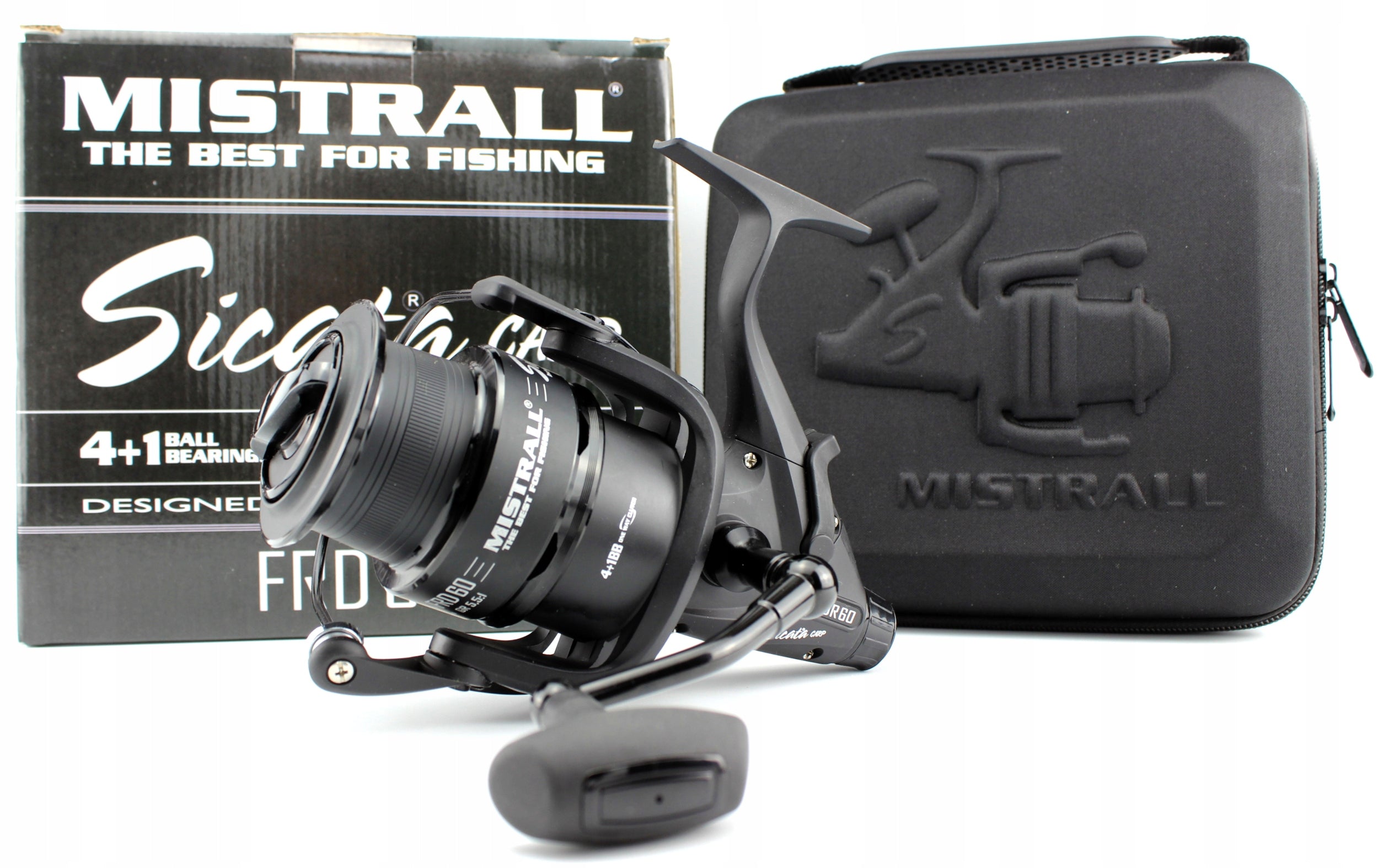 MISTRALL SICATA CARP FRD 6000 4+1 BB Drag Power 8 kg carp reel Packaging status original