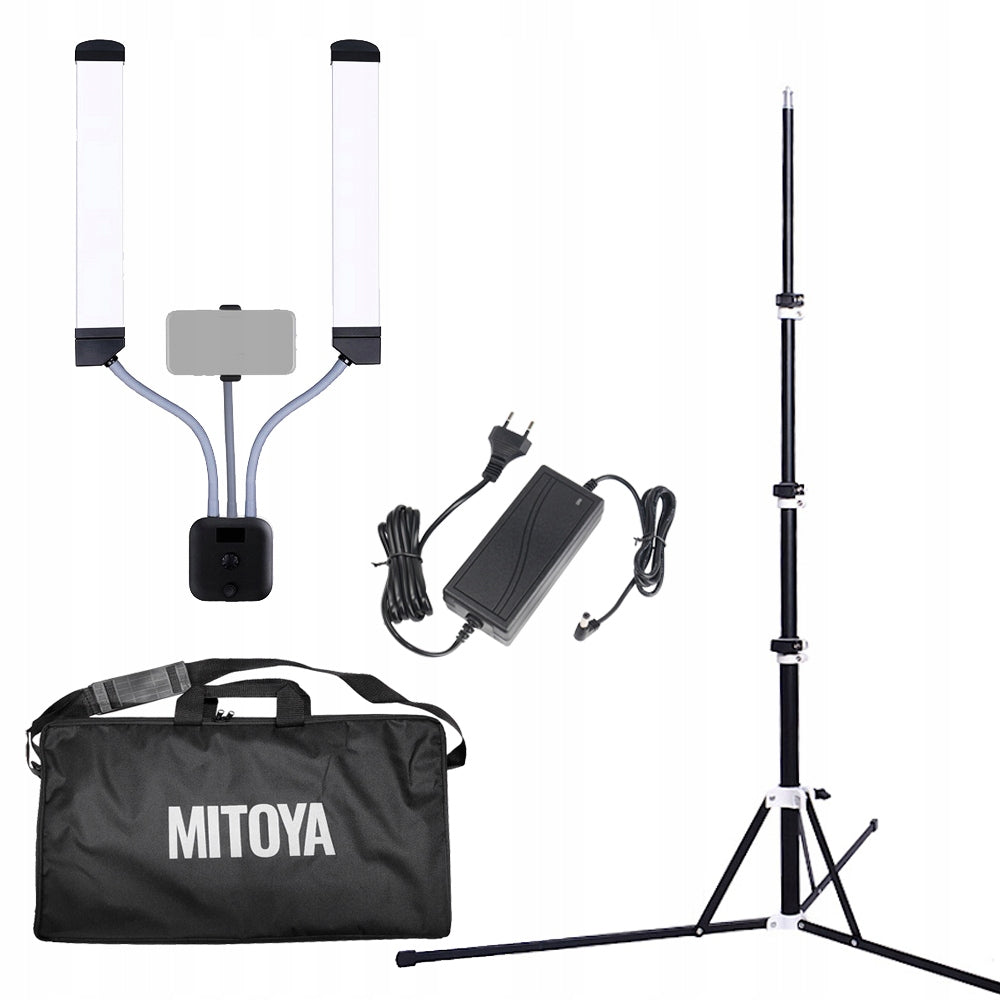 MITOYA Dual Arm 40W Lamp with Yoga Tripod