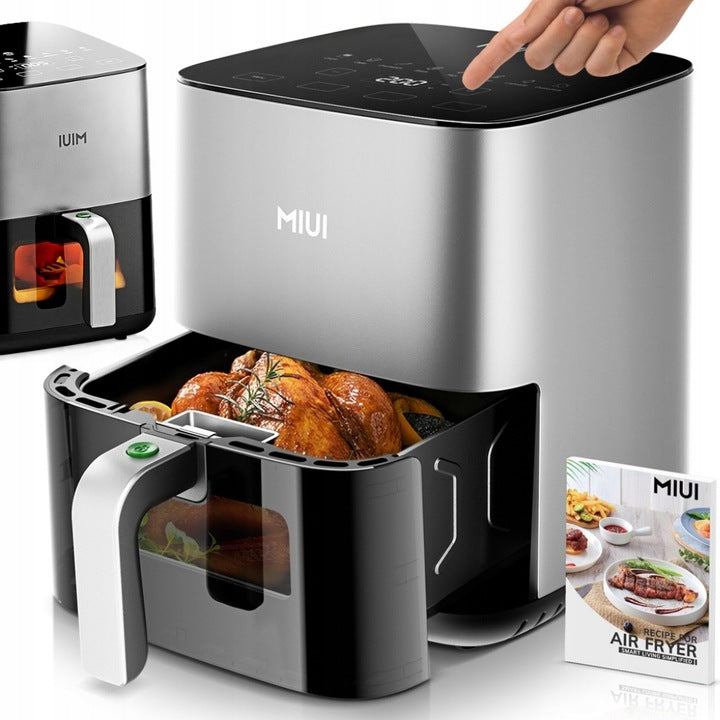 MIUI FRYTKOWNICA BEZTŁUSZCZOWA POWIETRZNA XIAOMI MIUI srebrny/szary 1400 W